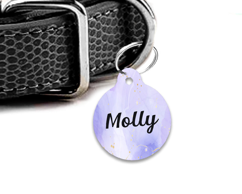 Pet ID Tag | The Periwinkle Marble